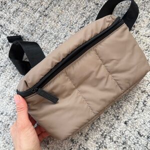 Calpak Luka Belt Bag in brown / mocha